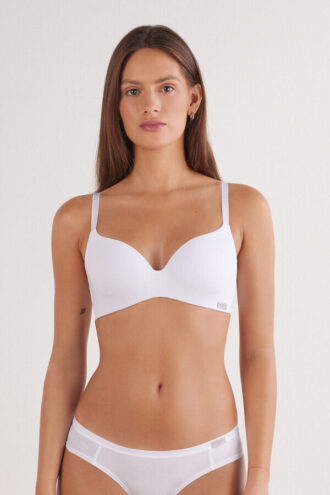 Adele Cotton Triangle Bra