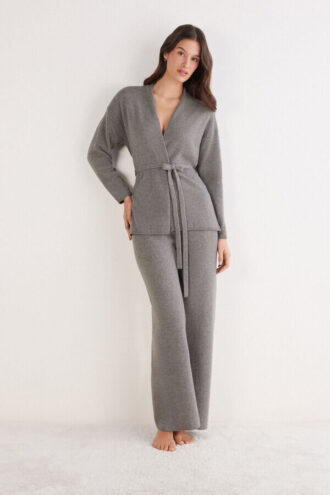 Belted Cardigan in 1 Cashmere