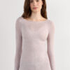 Boat Neck Modal Cashmere Ultralight Top