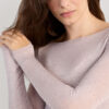 Boat Neck Modal Cashmere Ultralight Top