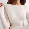 Boat Neck Modal Cashmere Ultralight Top