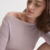 Boat Neck Modal Cashmere Ultralight Top Boat Neck Modal Cashmere Ultralight Top