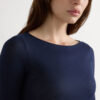 Boat Neck Modal Cashmere Ultralight Top Boat Neck Modal Cashmere Ultralight Top