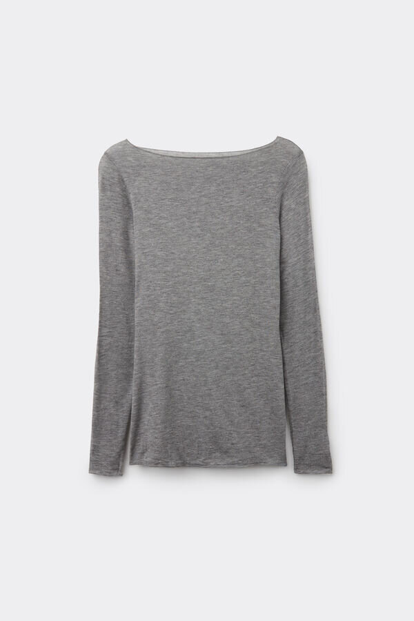 Boat Neck Modal Cashmere Ultralight Top Boat Neck Modal Cashmere Ultralight Top