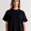 Boxy Fit Short Sleeve Top in Cotton