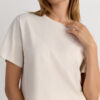 Boxy Fit Short Sleeve Top in Cotton