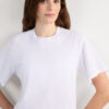 Boxy Fit Short Sleeve Top in Cotton