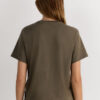 Boxy Fit Short Sleeve Top in Cotton