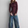 Cable Knit Bateau Neck Top in Ultralight with Cashmere Cable Knit Bateau Neck Top in Ultralight with Cashmere