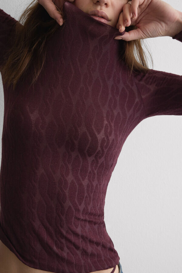 Cable Knit Bateau Neck Top in Ultralight with Cashmere Cable Knit Bateau Neck Top in Ultralight with Cashmere
