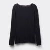 Cable Knit Bateau Neck Top in Ultralight with Cashmere Cable Knit Bateau Neck Top in Ultralight with Cashmere
