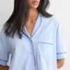 Chambray Ni Cotton and Modal Short Pajamas Chambray Ni Cotton and Modal Short Pajamas