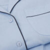 Chambray Ni Full Length Pajamas in Cotton and Modal