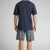 Check Cloth and Cotton Short Pajamas Check Cloth and Cotton Short Pajamas