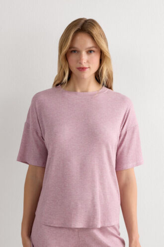 Chic Comfort Short Sleeve Modal Top