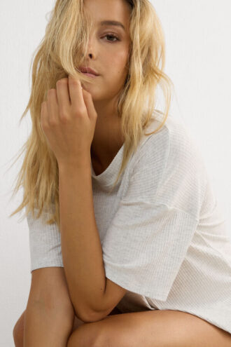 Chic Comfort Short Sleeve Modal Top