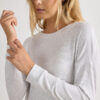 Comfort Chic Bateau Neck Long Sleeve Modal Top