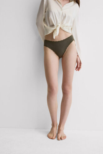 Cotton and Lace Panties