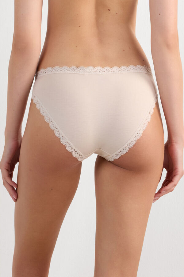 Cotton and Lace Panties Cotton and Lace Panties