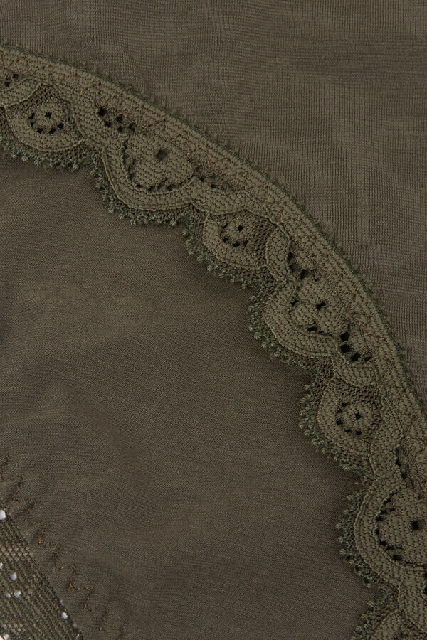 Cotton and Lace Panties Cotton and Lace Panties