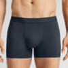 Cotton Boxers with Exposed Elastic