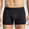 Cotton Boxers with Exposed Elastic