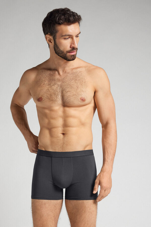 Cotton Boxers with Exposed Elastic Cotton Boxers with Exposed Elastic