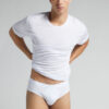 Cotton Briefs with Exposed Elastic Cotton Briefs with Exposed Elastic