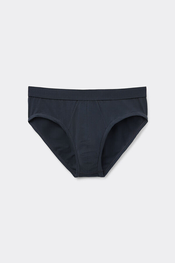 Cotton Briefs with Exposed Elastic Cotton Briefs with Exposed Elastic