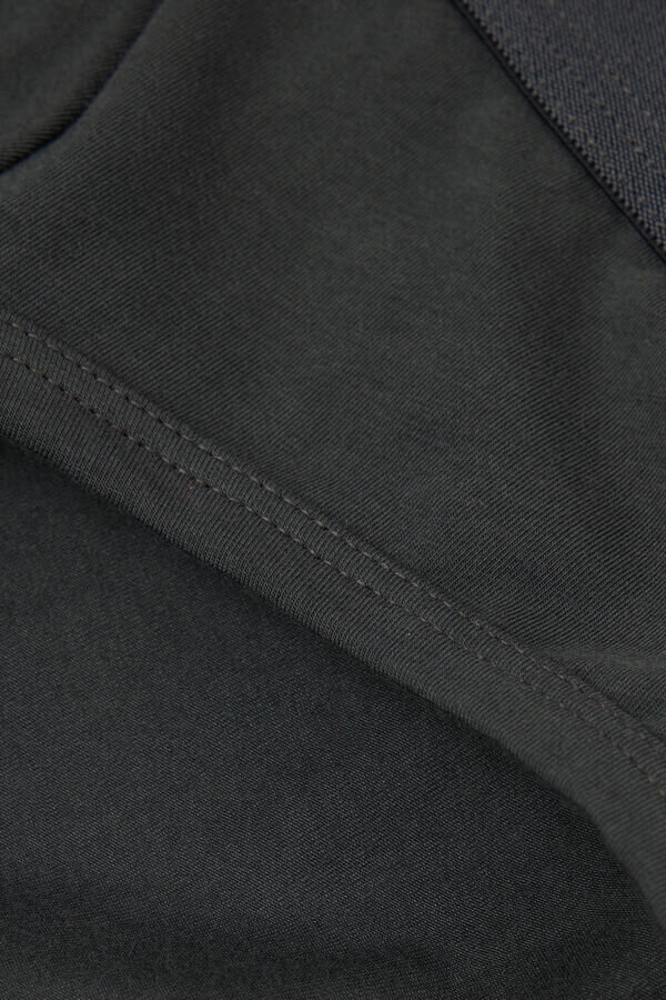 Cotton Briefs with Exposed Elastic Cotton Briefs with Exposed Elastic