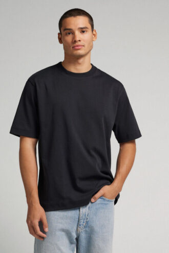 Cotton Interlock Oversized T-Shirt