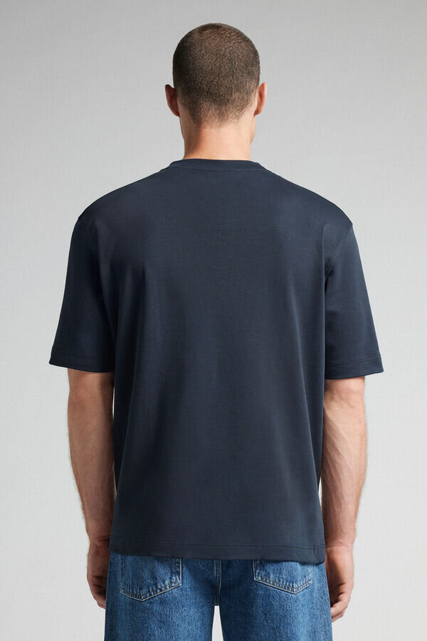 Cotton Interlock Oversized T-Shirt Cotton Interlock Oversized T-Shirt