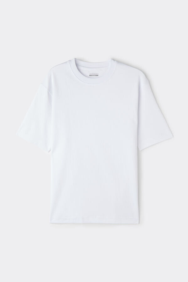 Cotton Interlock Oversized T-Shirt Cotton Interlock Oversized T-Shirt