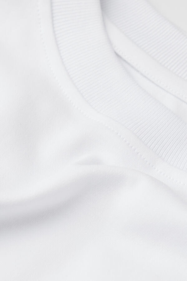 Cotton Interlock Oversized T-Shirt Cotton Interlock Oversized T-Shirt