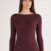 Crewneck Top in Modal Light with Cashmere Lame Crewneck Top in Modal Light with Cashmere Lame