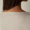 Crewneck Top in Modal Light with Cashmere Lame Crewneck Top in Modal Light with Cashmere Lame