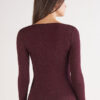 Crewneck Top in Modal Light with Cashmere Lame Crewneck Top in Modal Light with Cashmere Lame
