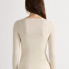 Crewneck Top in Modal Light with Cashmere Lame Crewneck Top in Modal Light with Cashmere Lame