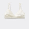 Emma Refined Everyday Bralette Triangle Bra in Silk