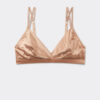 Emma Refined Everyday Bralette Triangle Bra in Silk