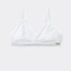 Emma Triangle Bra in Natural Cotton