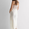 Ethereal Embrace Long Silk Nightgown
