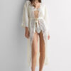 Ethereal Embrace Long Silk Robe Ethereal Embrace Long Silk Robe