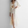 Ethereal Embrace Long Silk Robe Ethereal Embrace Long Silk Robe