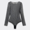 Flirt Fearlessly Long Sleeve Lace Bodysuit Flirt Fearlessly Long Sleeve Lace Bodysuit