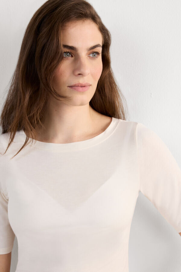 Fresh Bamboo Bateau Neck Top Fresh Bamboo Bateau Neck Top