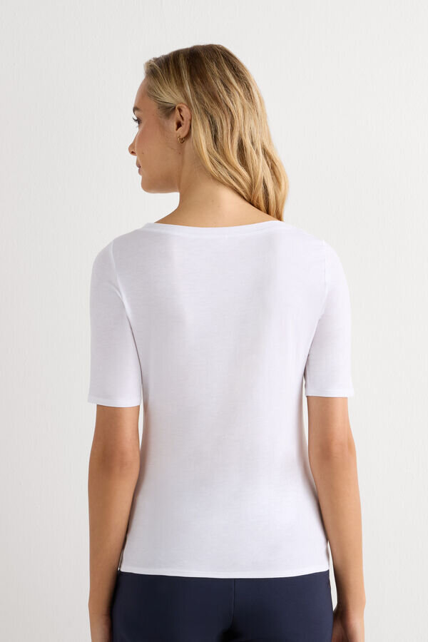 Fresh Bamboo Bateau Neck Top Fresh Bamboo Bateau Neck Top