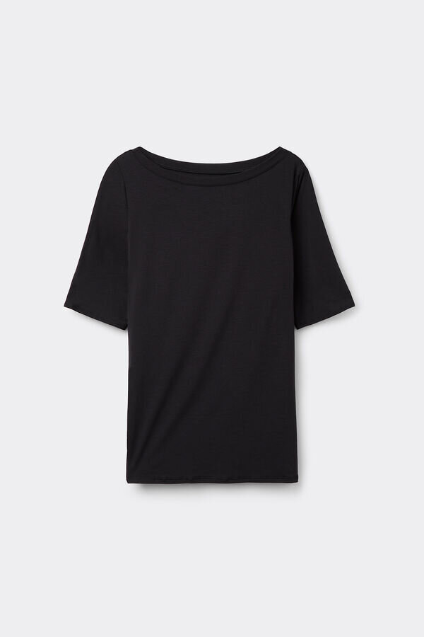 Fresh Bamboo Bateau Neck Top Fresh Bamboo Bateau Neck Top