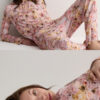 Fresh Bamboo Full Length Pajamas with Blossom Print