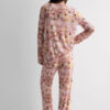 Fresh Bamboo Full Length Pajamas with Blossom Print